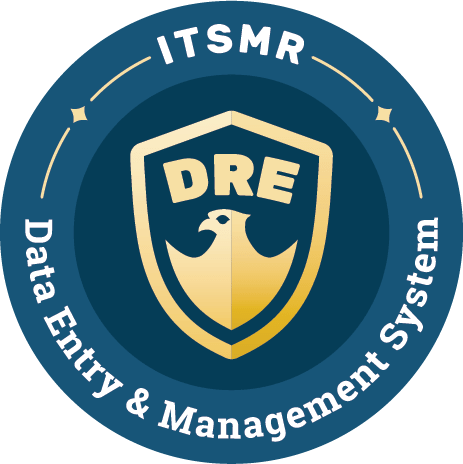 ITSMR DRE Data Entry & Management System System logo badge