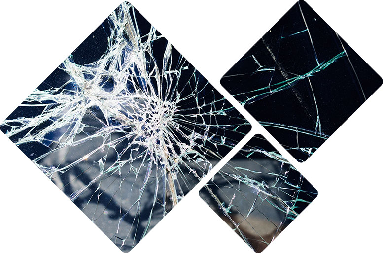 broken windshield - roadway fatalities research and data